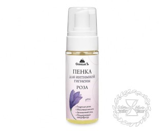 Пенка для интимной гигиены Роза