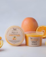 Соляной скраб для тела "Апельсин"