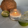 Арома свеча "Кокос, лайм и вербена" Арома свеча