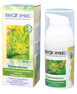 Крем-маска с маслом грецкого ореха