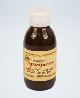 Масло прополисное с пчелиным подмором, противовирусное, противовоспалительное, противогрибковое средство Масло прополисное с пчелиным подмором