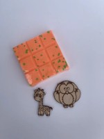 Бомбочка-миниплитка с игрушкой «Веселый мандарин»