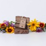 Натуральное мыло Шоколадное, насыщает кожу ценными питательными микроэлементами